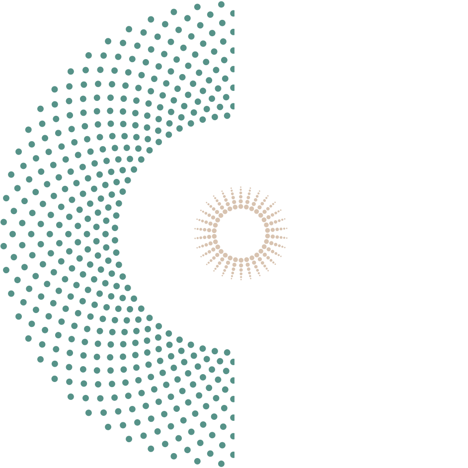 Decorative arc pattern